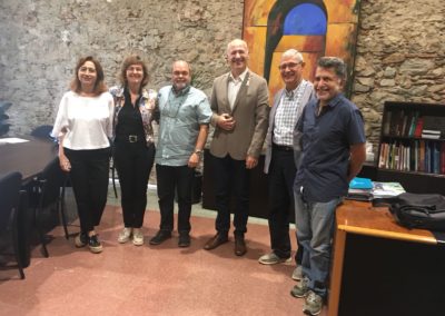 LA FUNDACIÓ PALLACH VISITA EL RECTORAT DE LA UdG