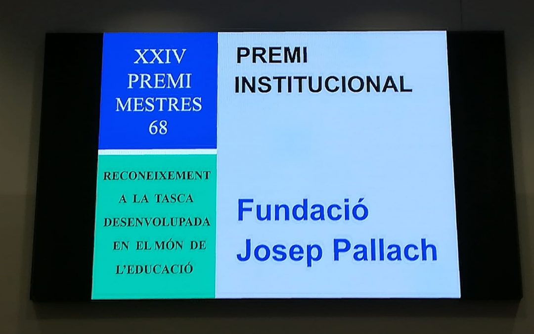 XXIV PREMIS MESTRES 68. 8 de març 2020