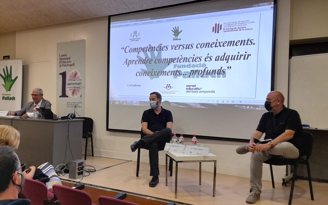 CONFERÈNCIA COL·LEGI DE DOCTORS I LLICENCIATS CDL. Sala d’Actes Centre Municipal d’Educació ” N. Rivas Mascarós ” Palafrugell 30-06-2021