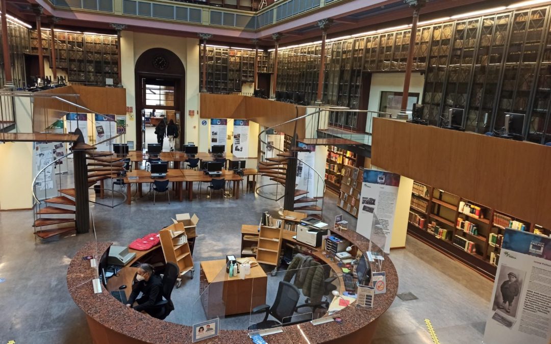 PALLACH-JUVÉ. Exposició a la Biblioteca de la Universitat Central de Barcelona ( febrer-març 2022 )