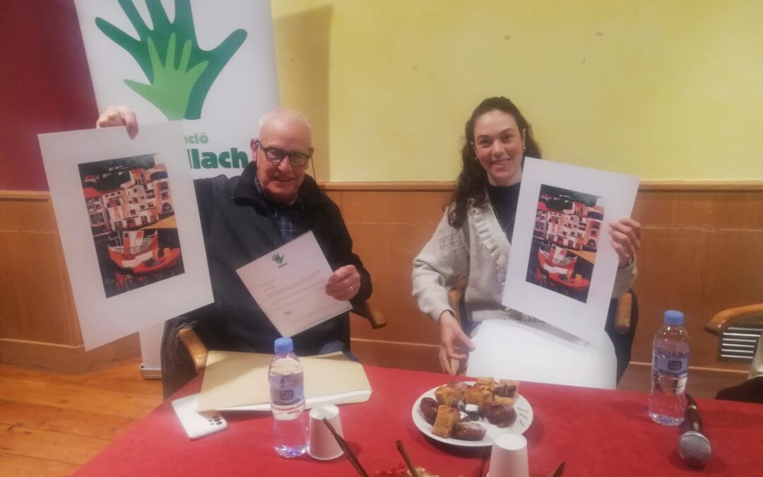 Darrer dilluns de les VIII TERTÚLIES PALLACH, amb Francesc Mir. Doctor en medicina i pediatre i Mireia Trias. Estudiant de medicina i ciclista. Teatre del Centre Fraternal de Palafrugell 20-03-2023