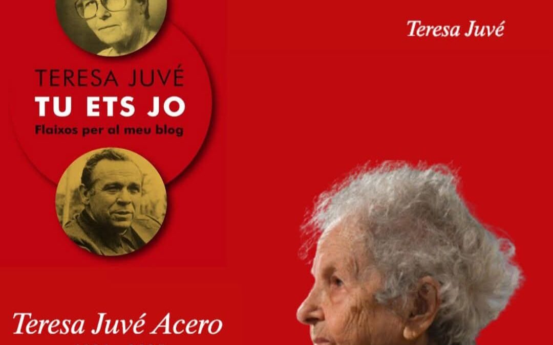 El passat 18 de març ens va deixar Teresa Juvé, vídua de Josep Pallach i presidenta d’honor de la nostra Fundació, a l’edat de 104 anys. Al llarg de la seva vida, va lluitar incansablement per la llibertat, la cultura i la justícia, deixant una empremta inesborrable. L’escriptura va ser el seu refugi, la seva lluita i la seva veu. Ara, el seu llegat perdura en cada paraula escrita i en cada vida que va tocar. Degana de les lletres catalanes, va continuar escrivint fins als últims anys, regalant-nos novel·les plenes d’enginy i saviesa. Reconeixements com la Creu de Sant Jordi (2010), el Premi Memorial Francesc Macià (2018) o el recent Diploma al Mèrit Ciutadà de Palafrugell (2024) són només una petita mostra del llegat immens que ens deixa. Aquest 2024, Mont-ras batejava la seva biblioteca amb el seu nom, un homenatge a una dona extraordinària que sempre viurà en la nostra memòria i en les seves paraules. Va viure amb passió, va escriure amb ànima i va lluitar amb fermesa. Que la seva veu ressoni per sempre.