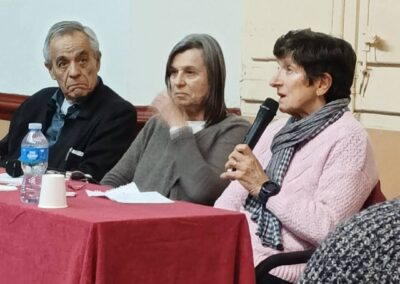 Segona convocatòria de les XI Tertúlies Pallach, amb la Rosa Escribano i en Josep Taberner, gràcies per compartir les seves vivències, gràcies a la Roser Bagué per moderar l’acte.  Sala familiar del Centre Fraternal.  Palafrugell 16-03-2026